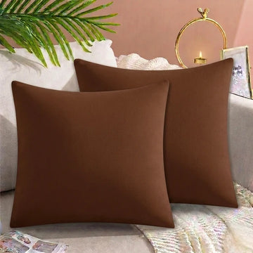 Lycra Jersey Cushion Cover brown