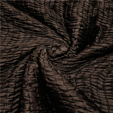 Turkish Style Bubble Sofa Cover Chocolate Brown