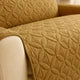 Ultrasonic Quilted Sofa Covers Chikoo