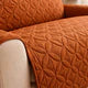 Ultrasonic Quilted Sofa Covers Copper