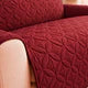 Ultrasonic Quilted Sofa Covers Mahroon