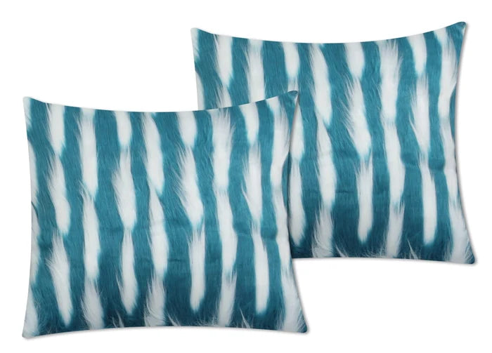Bird Feather Cushion Cover Ferozi