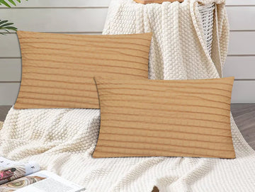 Bubble Cushion Cover Brown