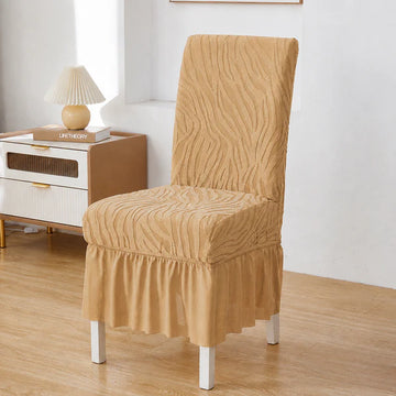 Zebra Chair Cover Golden Skin